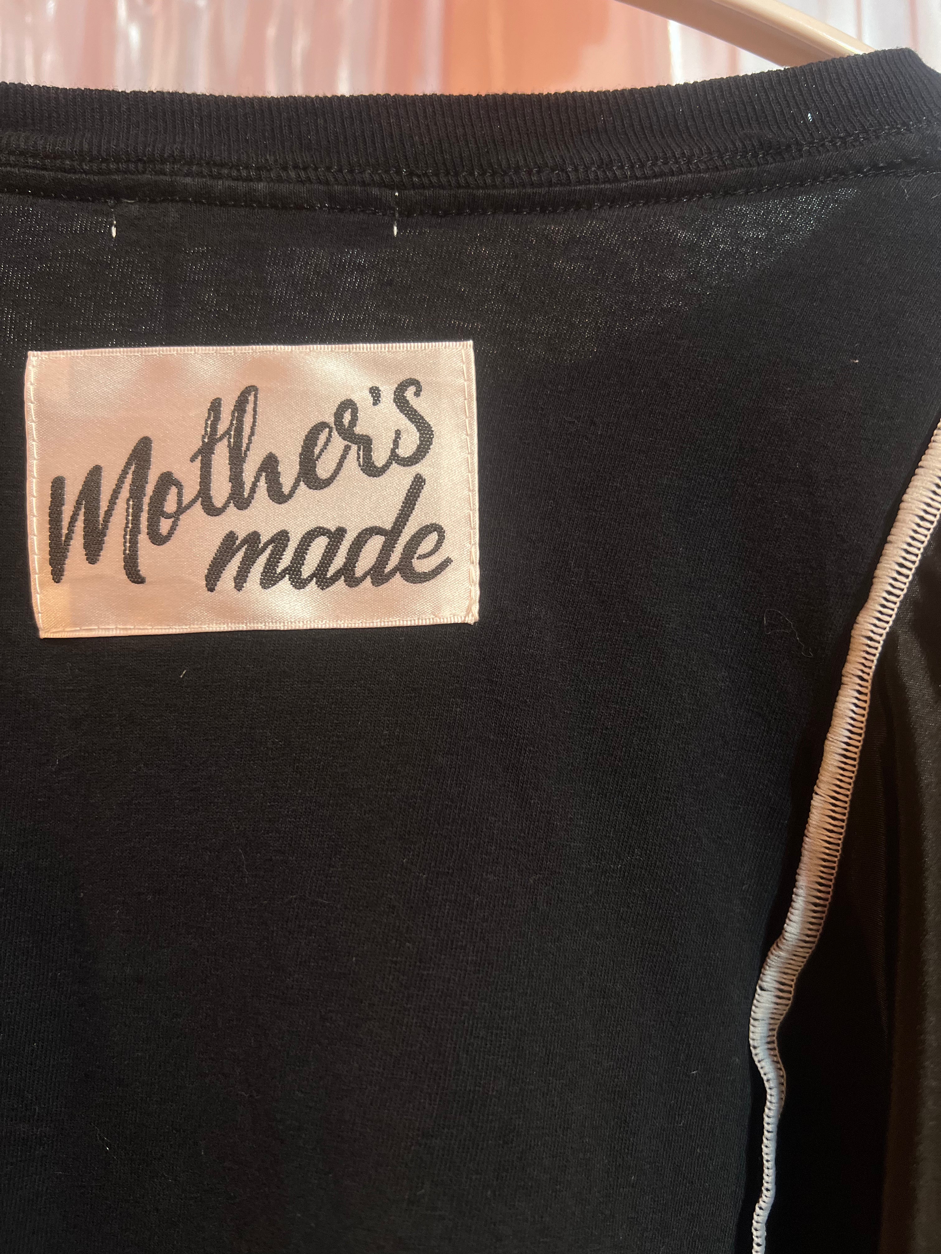 セントメアリー×着物 2wayトップス (黒)