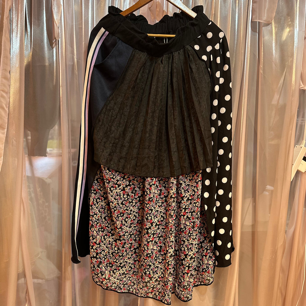 花柄ロングスカート