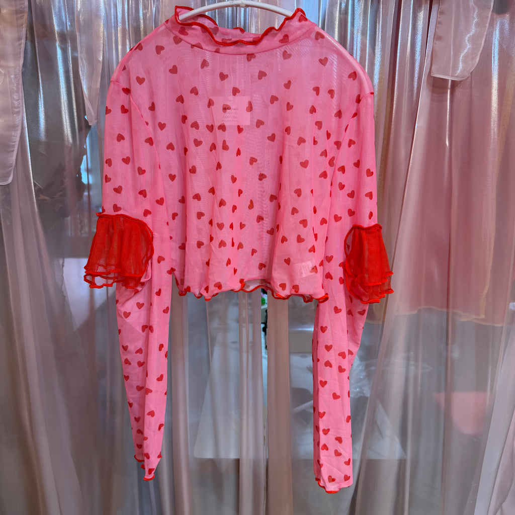 ピンクシアー2-wayトップス