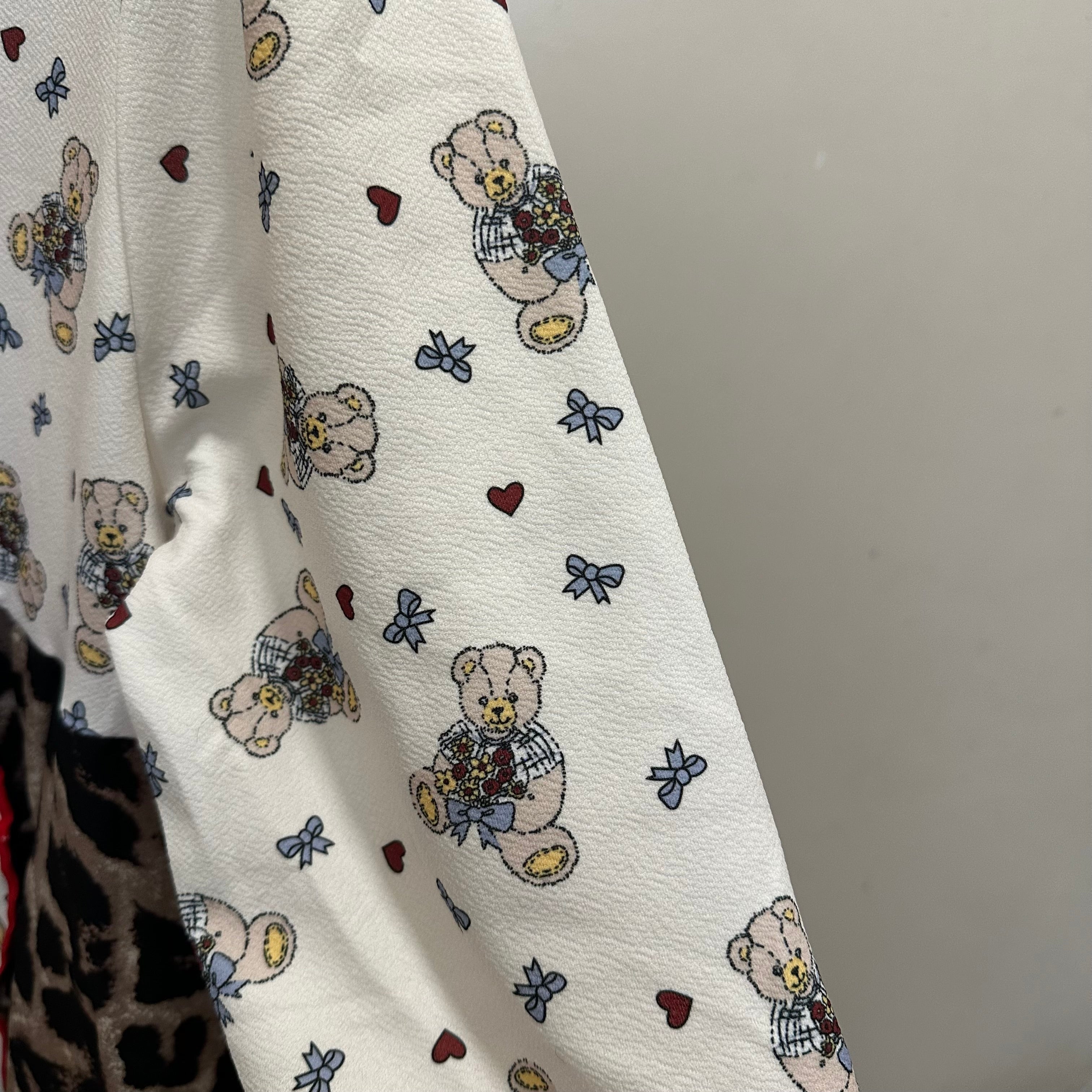 ヒョウ柄テディベア OP